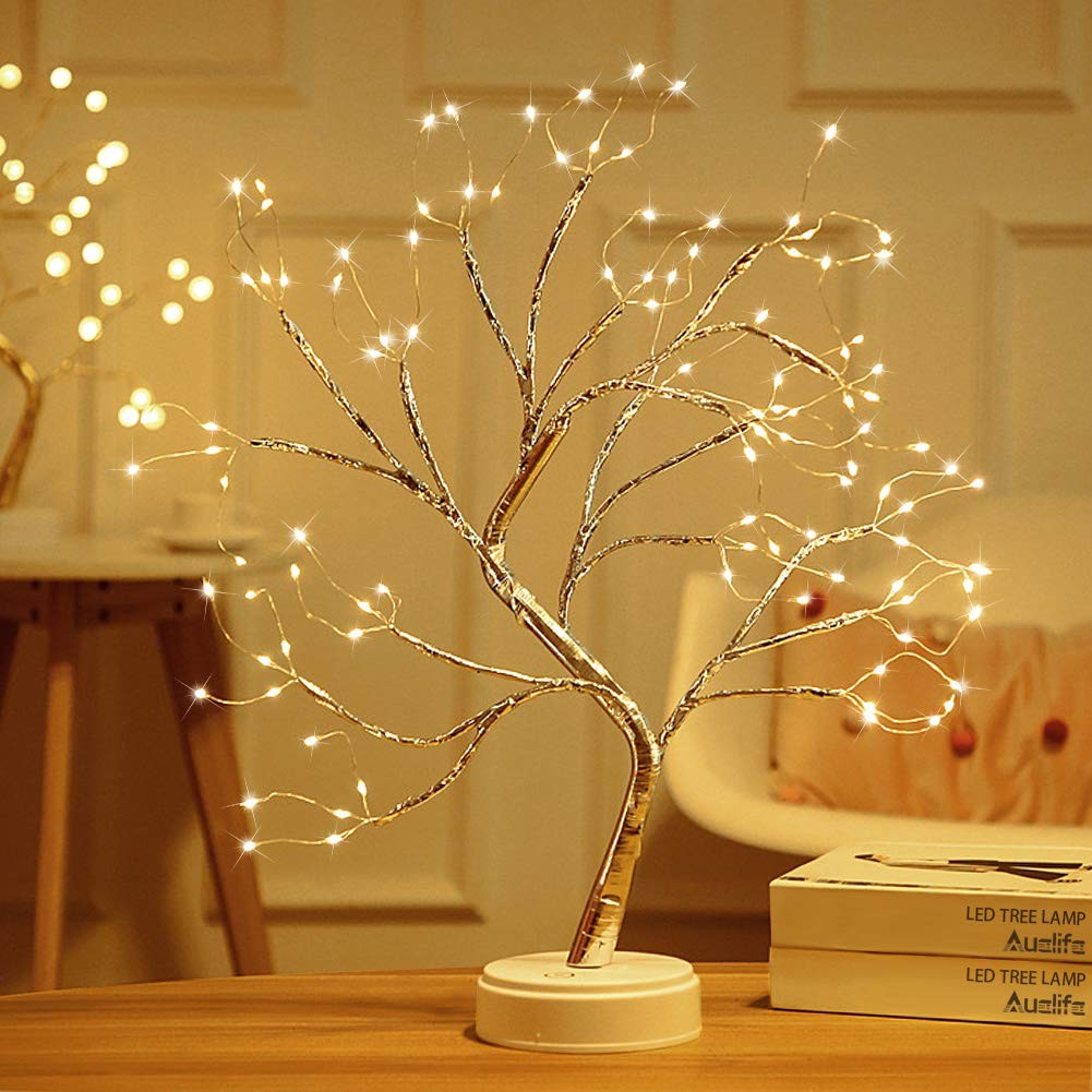 Led Desk Tree Lamp - Multicolor