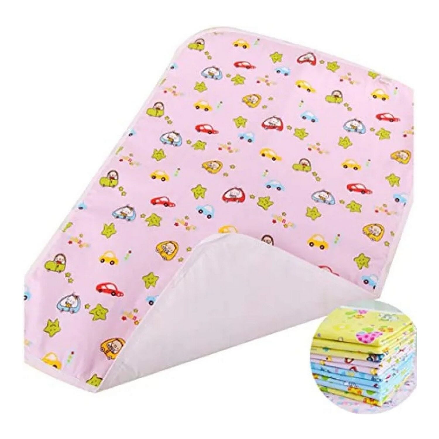Baby Portable Urine Mat Waterproof - Multicolor