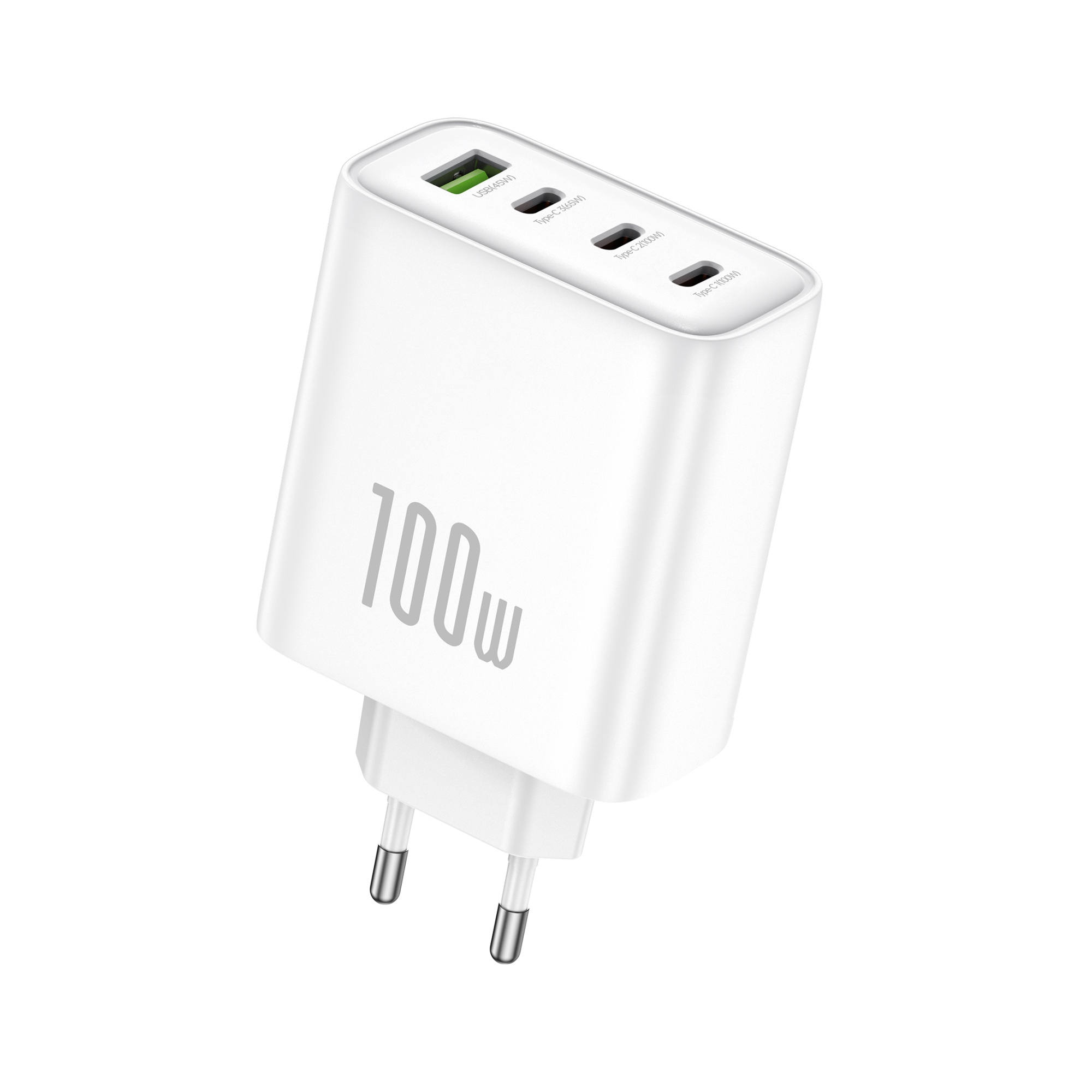 Foneng GaN40 100 Watt A+C+C+C 4-Port GaN Charger - White