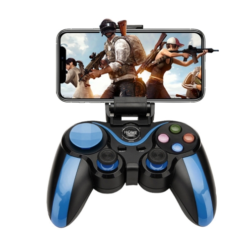 Shinecon S9 For Android/iOS Phones Wireless Bluetooth Direct Play Game Handle With Holder - Multicolor