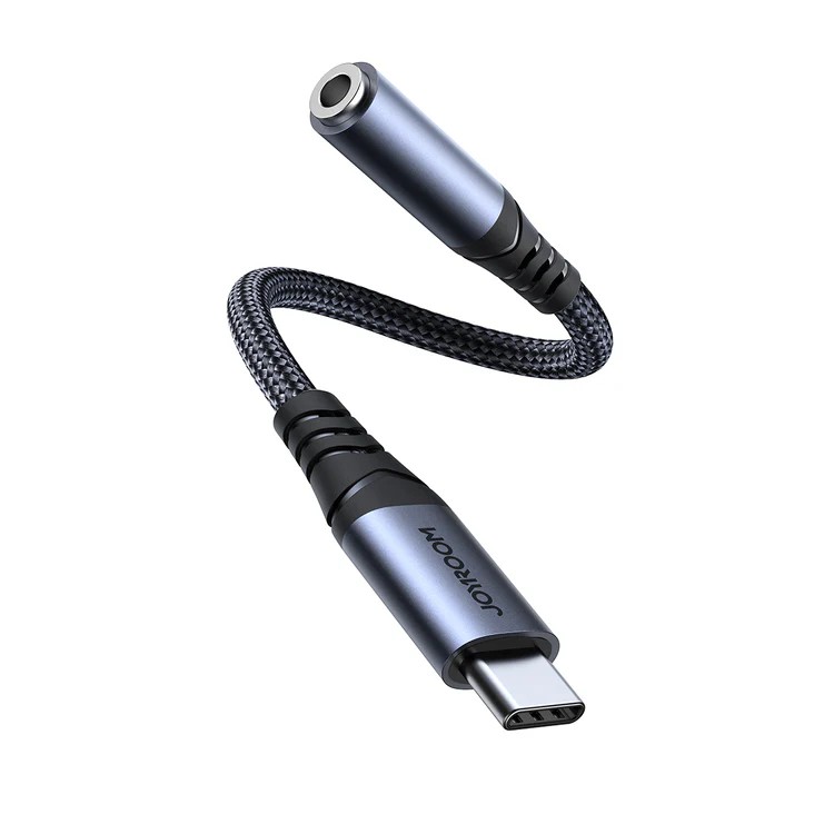 Joyroom SY C01 Audio Transfer Series Audio Adapter Type-C To 3.5mm - Black