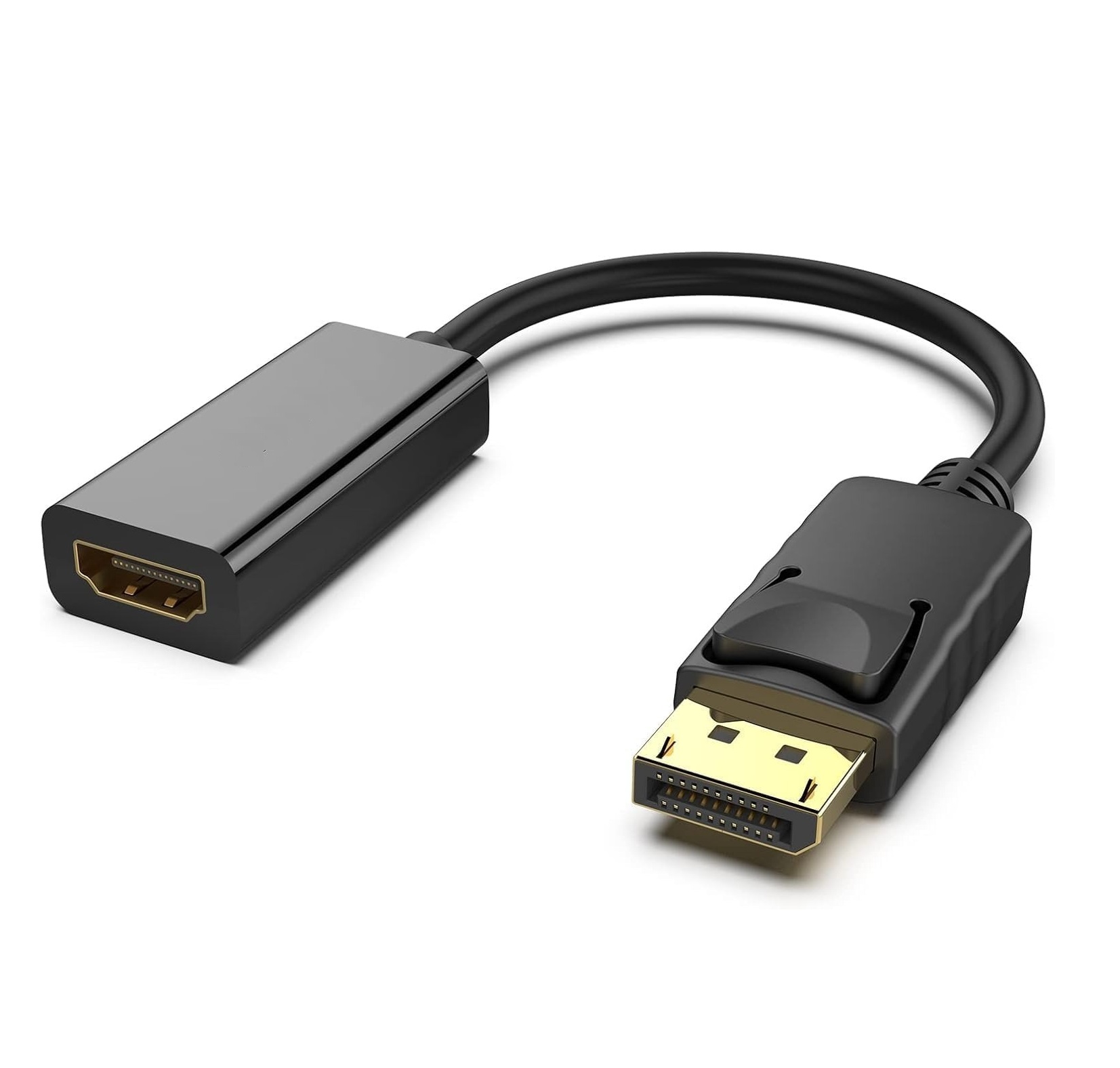 Display Port DP To HDMI Adapter - Black