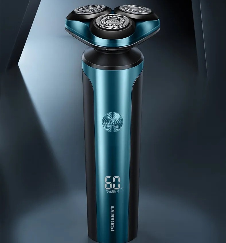Poree PS178 Electric Waterproof Shaver Razor For Men