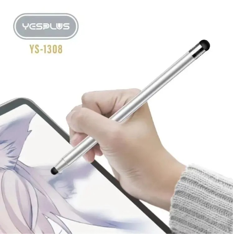 Yesplus YS 1308 Capcitive Stylus Pen Drawing Pen Rubber Head - Black