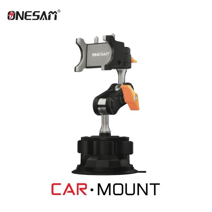 Onesam J03 Suction Car Mobile Phone Holder - Black