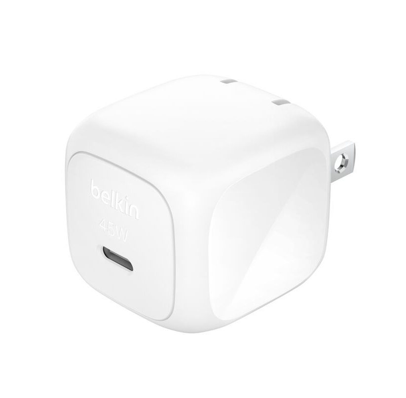Belkin BoostCharge Compact USB-C Wall Charger 45W - White