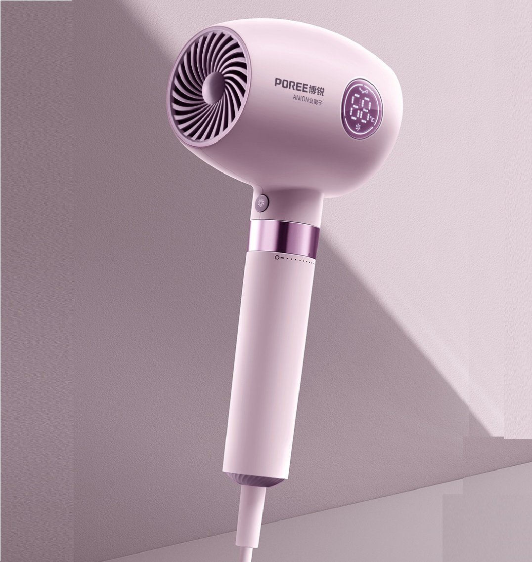 Poree PH1638 Hair Dryer - Pink