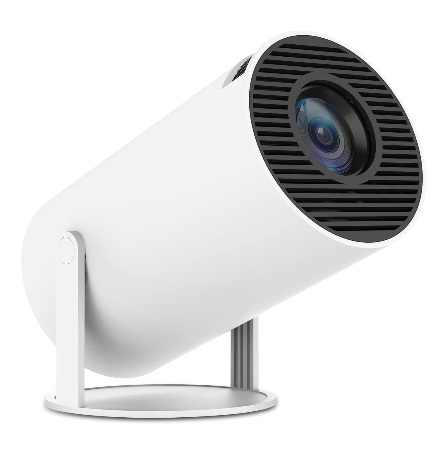 HY300 Mini Projector Android 11 WiFi6 Auto Correction Rotatable For Phone Laptop - White