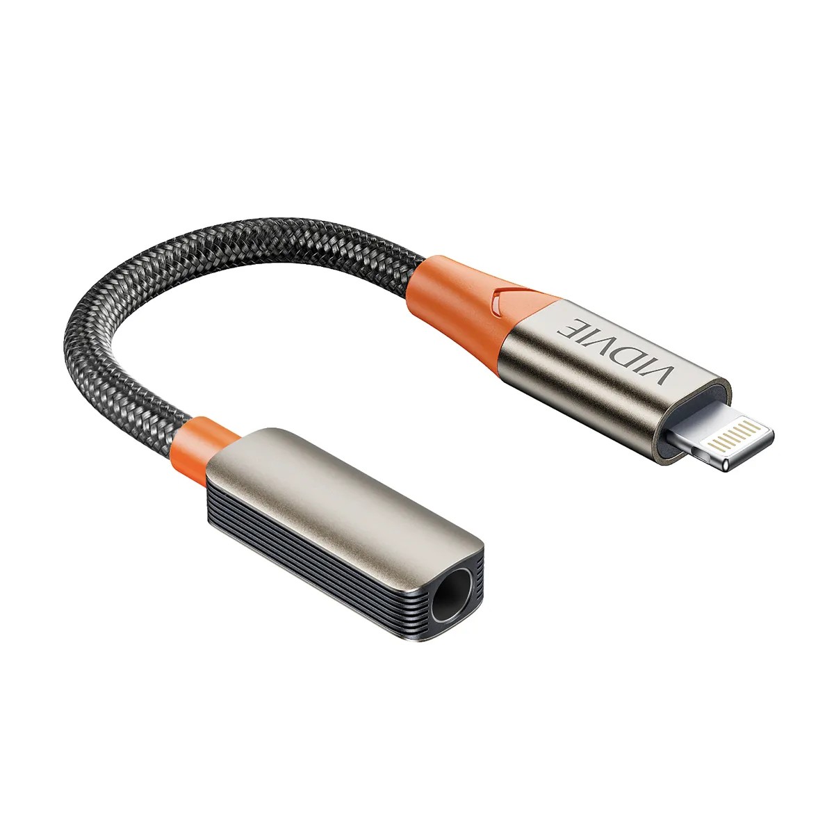 Vidvie AL1125 iP To 3.5mm Audio Adapter - Grey