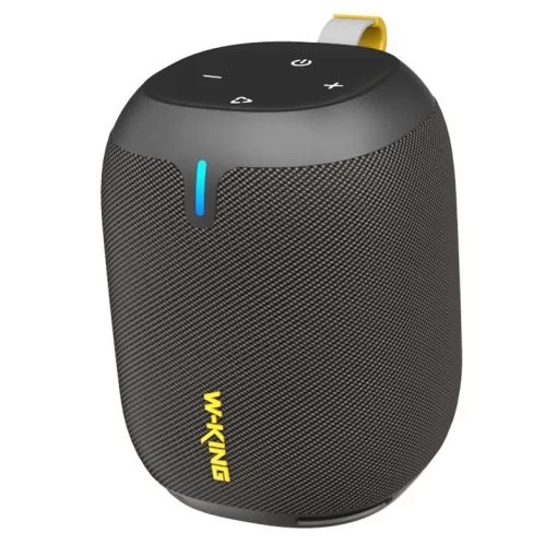 W King D120 True Wireless Bluetooth Speaker With Powerful Sound & Super Heavy Bass - Black