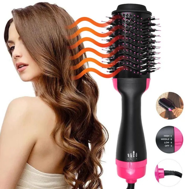 4 In 1 Hot Air Dryer Brush Styler And Volumizer Comb