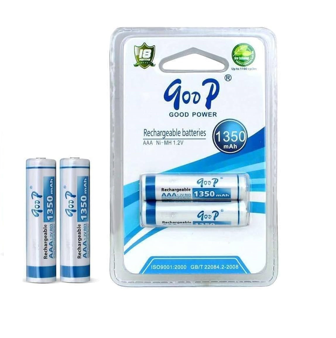 Goop AAA 1.2V 1350 Mah Rechargeable Battery