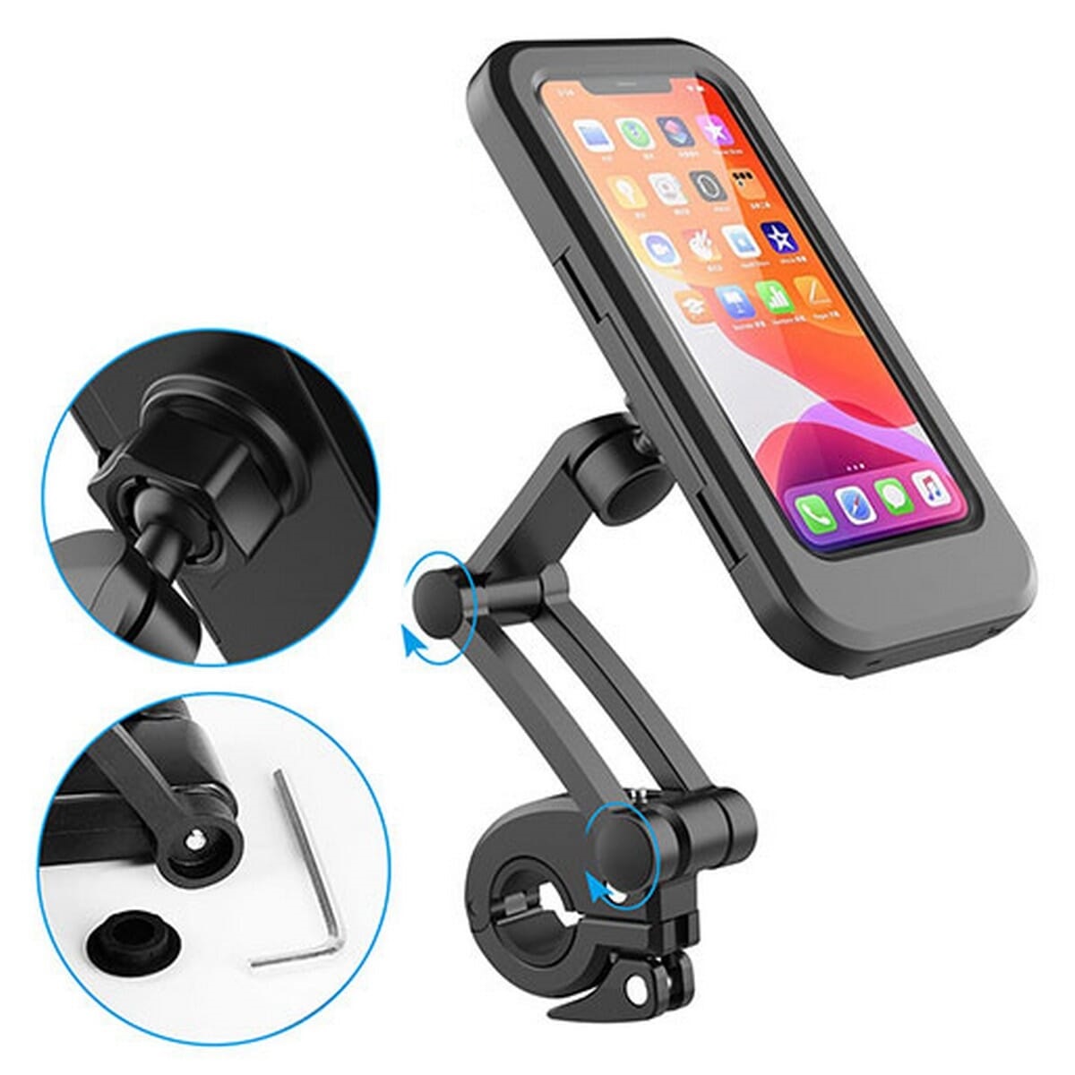 Waterproof Case For Phone Holder - Black