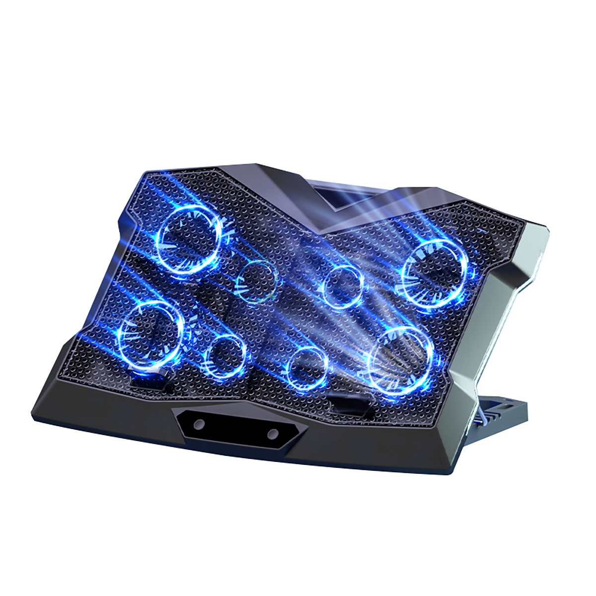Z8 8 Fan Laptop Cooler Stand - Black