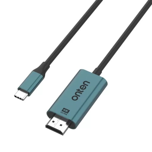 Onten UC952 USB-C To HDMI Cable (4K@30Hz) - Blue