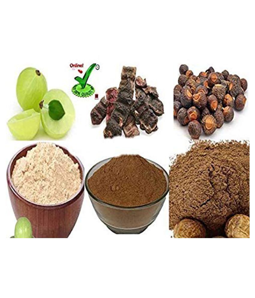 Combo Pack Of Raw Amala Shikakai & Reetha - Each 200gm