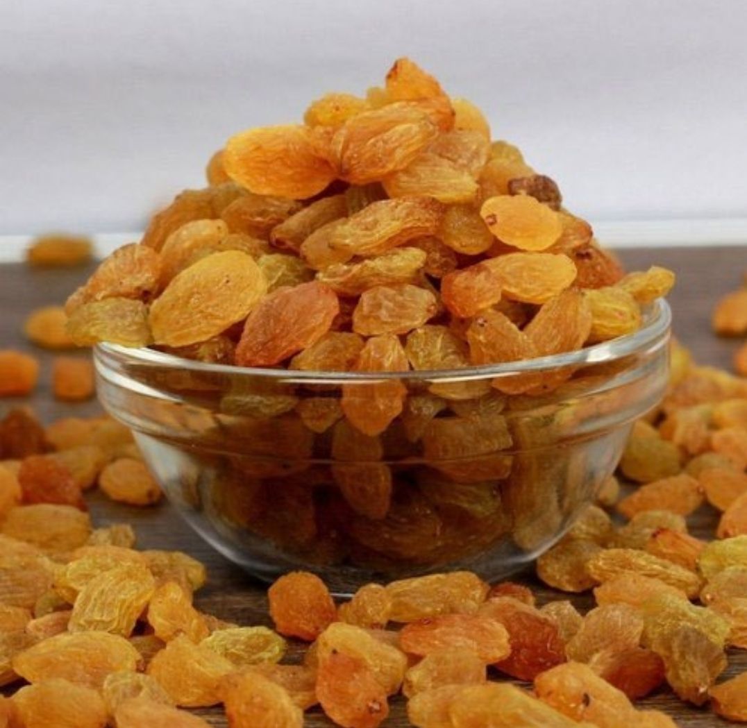 Dry Yellow Raisins Kismis Dakh - 1Kg