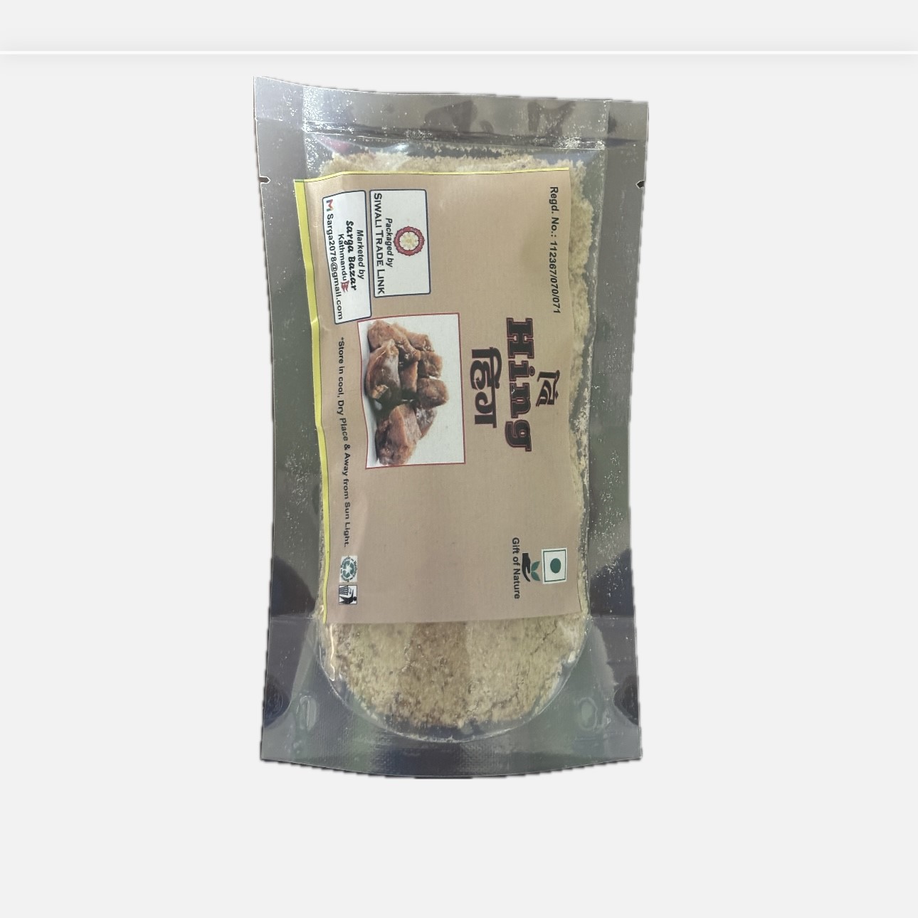 Premium Asafoetida Hing Powder Strong Aroma - 50Gm