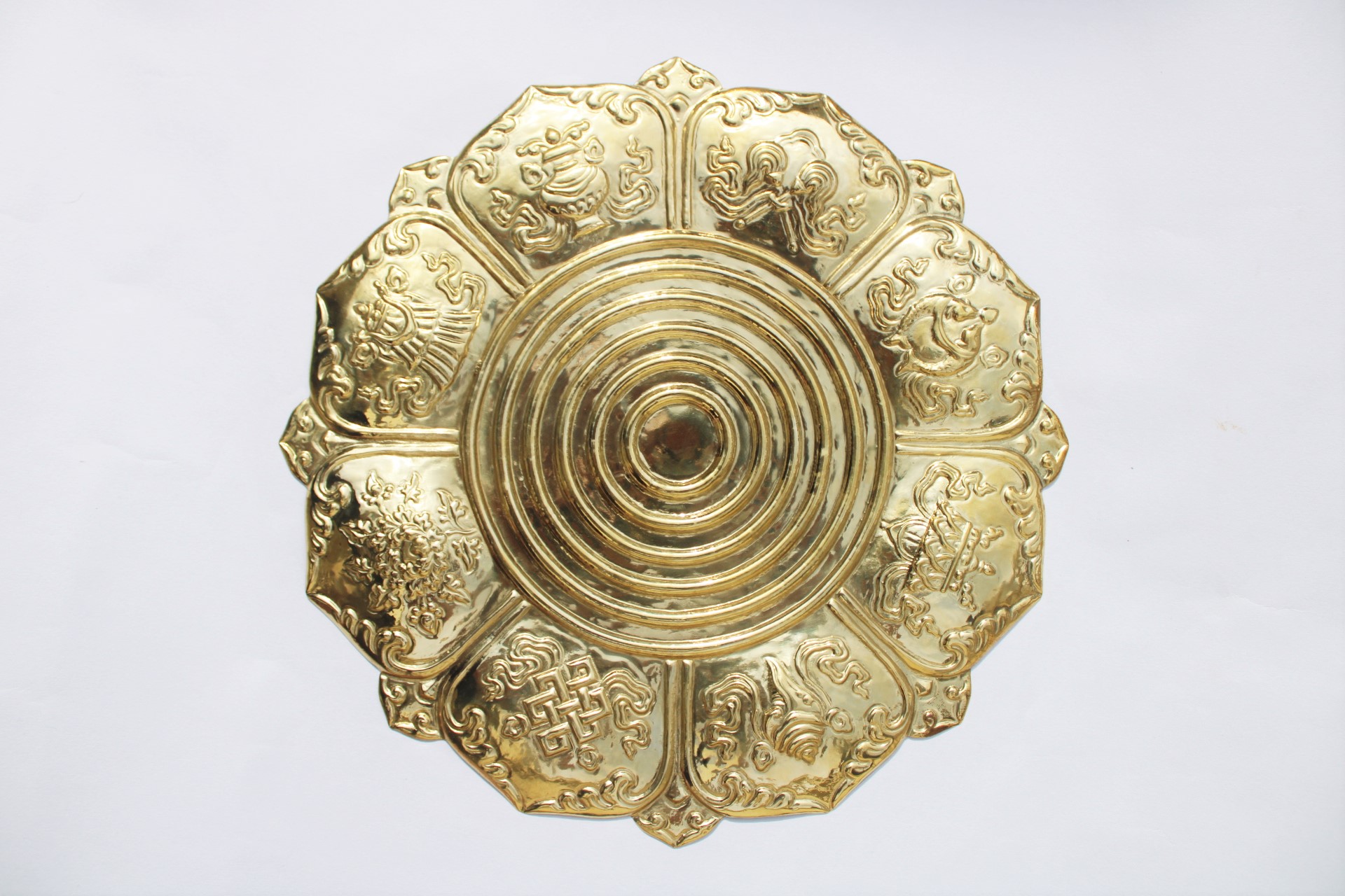 Brass Astamangal Mandap For Different Occasions - Gold