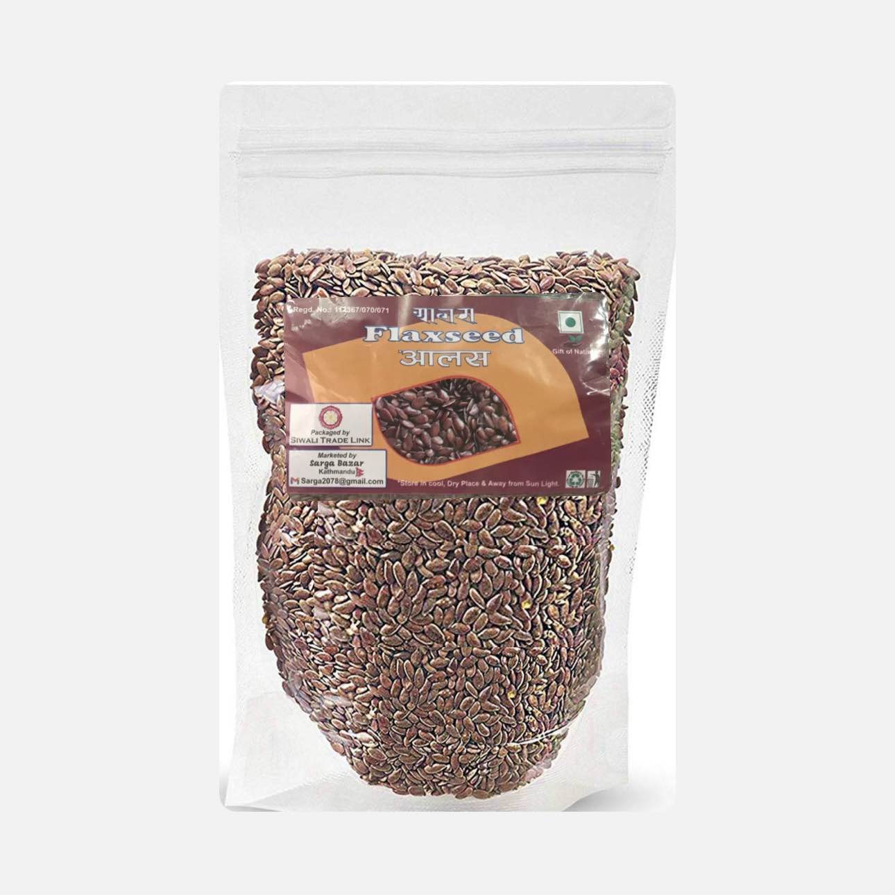 Premium Flax Seeds Sorted Quality - 500Gm