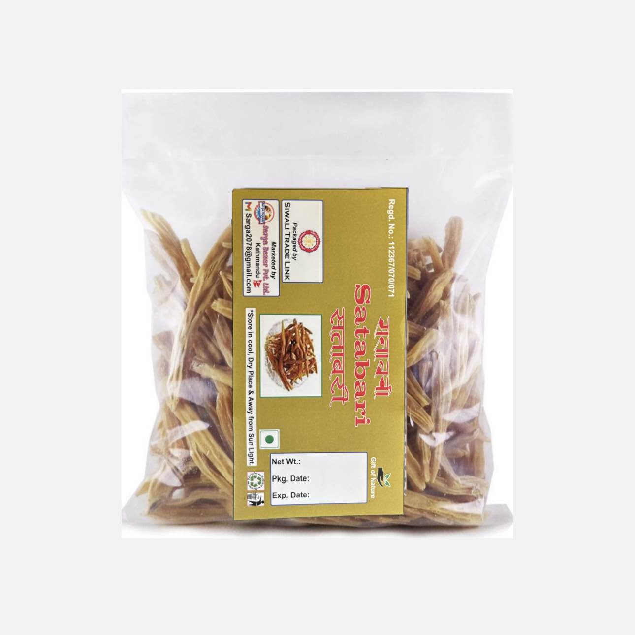 Dry Shatavari Kurilo Asparagus Wild - 1Kg