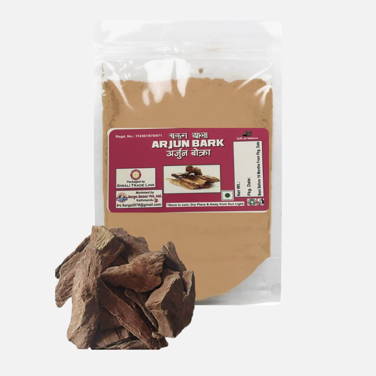 Arjun Bark Powder Arjun Chal Churna - 500Gm