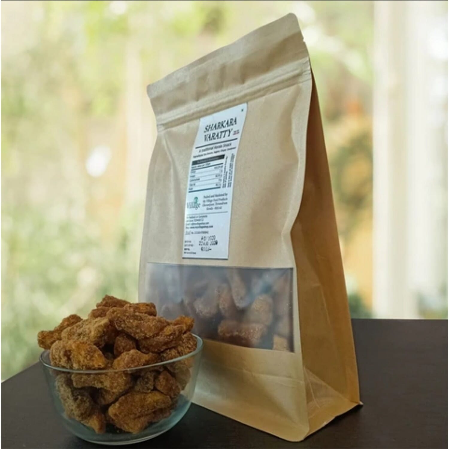 Organic Jaggery In Paper Bag Sakhar - 1 Kg