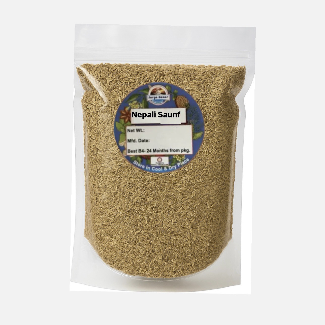 Nepali Saunf Fennel Seeds - 100Gm
