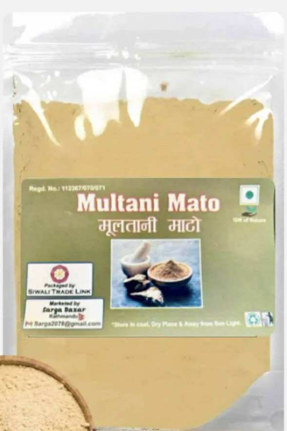 Multani Mitti Fullers Earth Powder - 100Gm Fruity