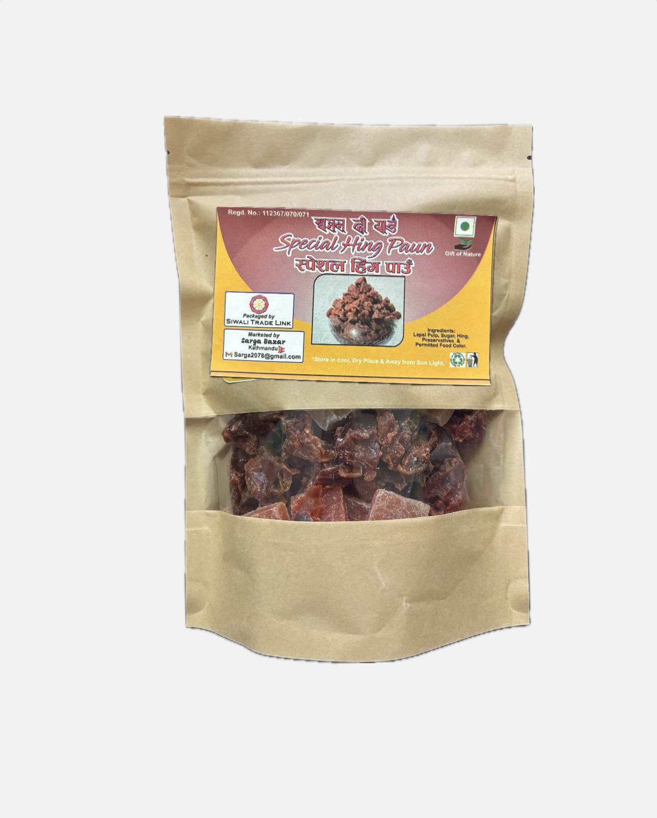 Hing Paun Titaura & Nepali Lapsi Candy - 400Gm