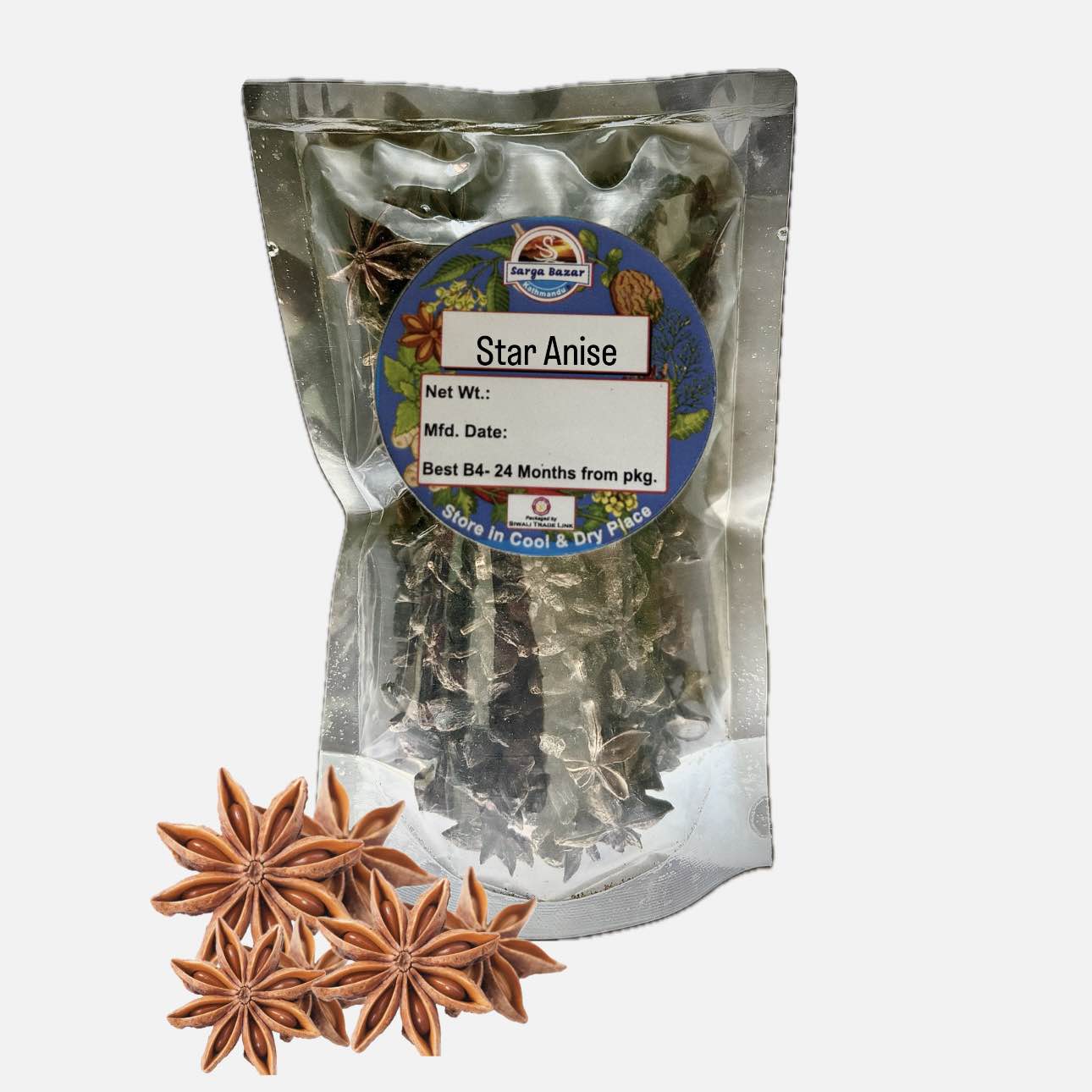 Star Anise Whole Masala - 200Gm
