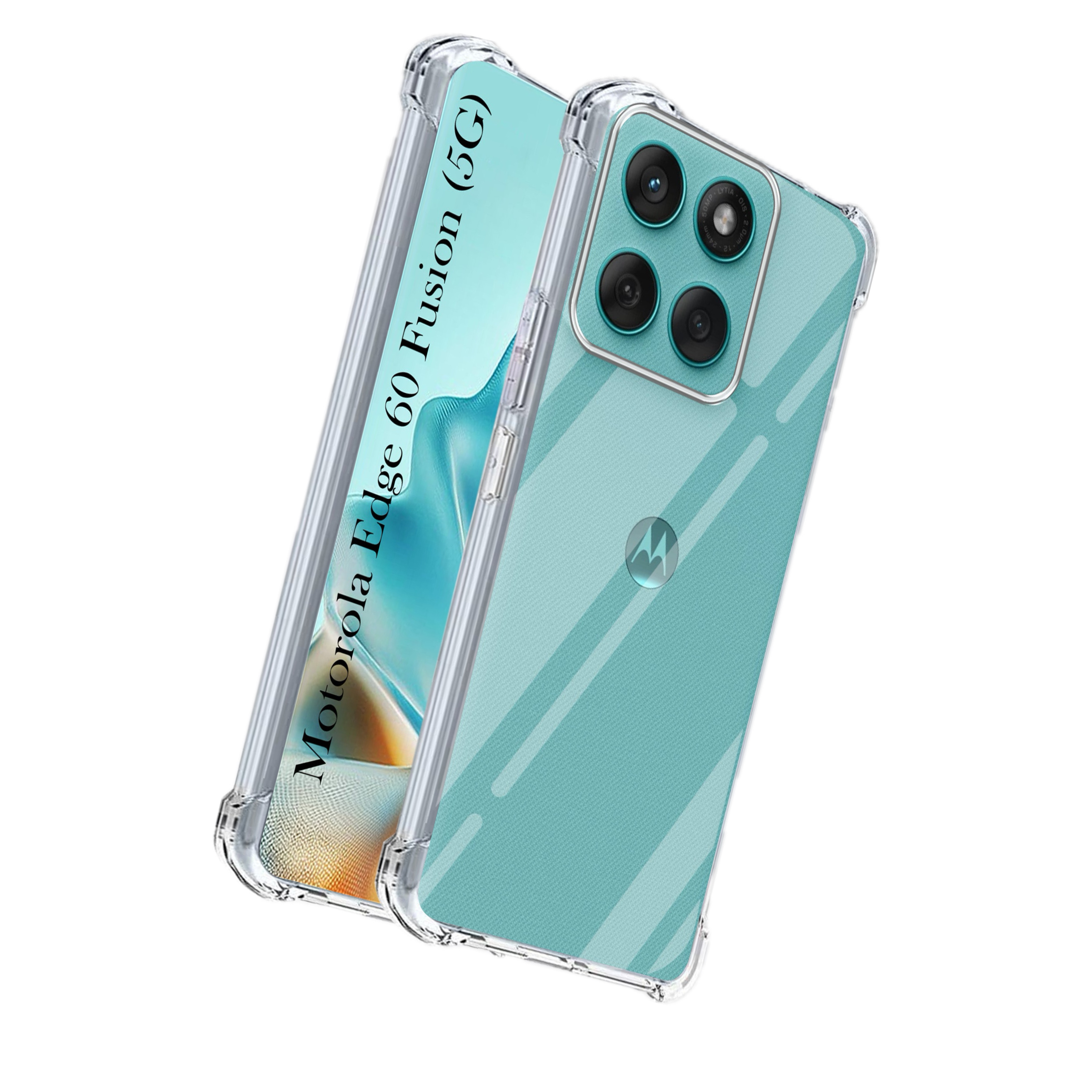 Motorola Edge 60 Fusion Soft TPU Transparent Bumper Case
