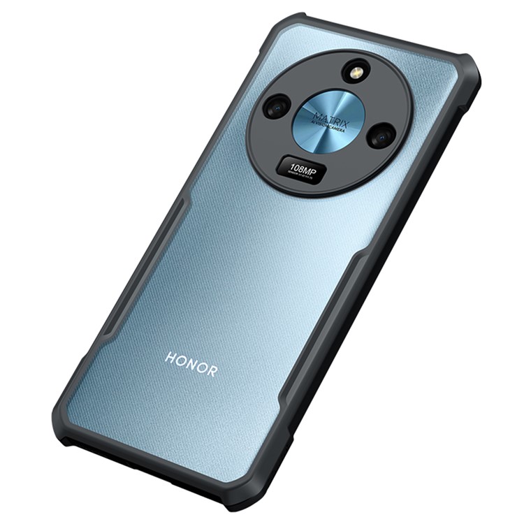 Honor X9B Transparent Back Border Cover - Black (Other)