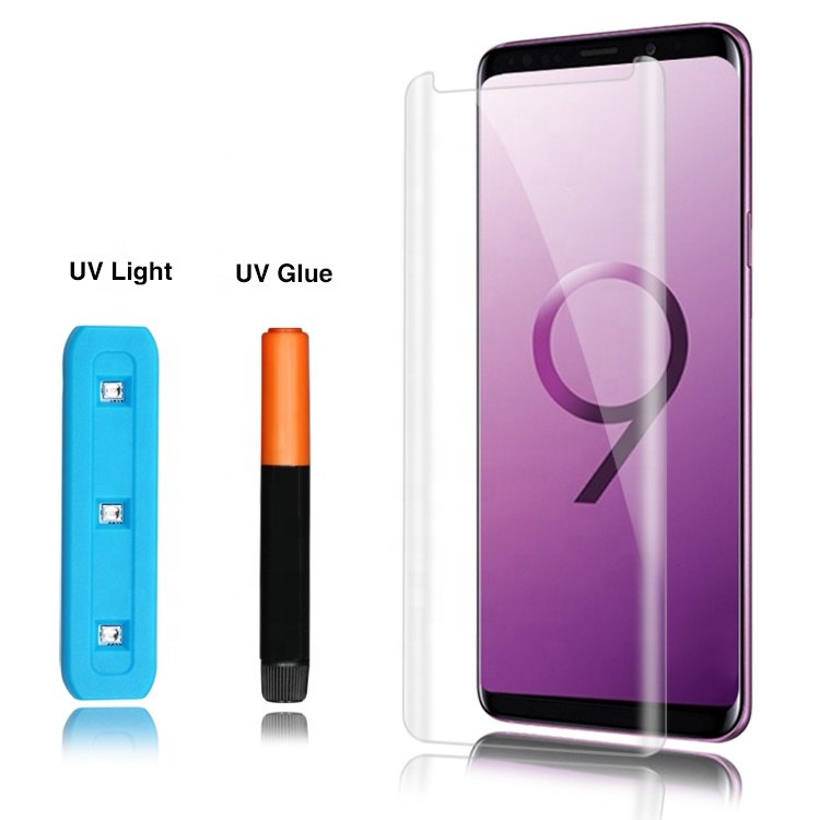 Samsung Galaxy S9 Plus UV Liquid Curved Tempered Glass