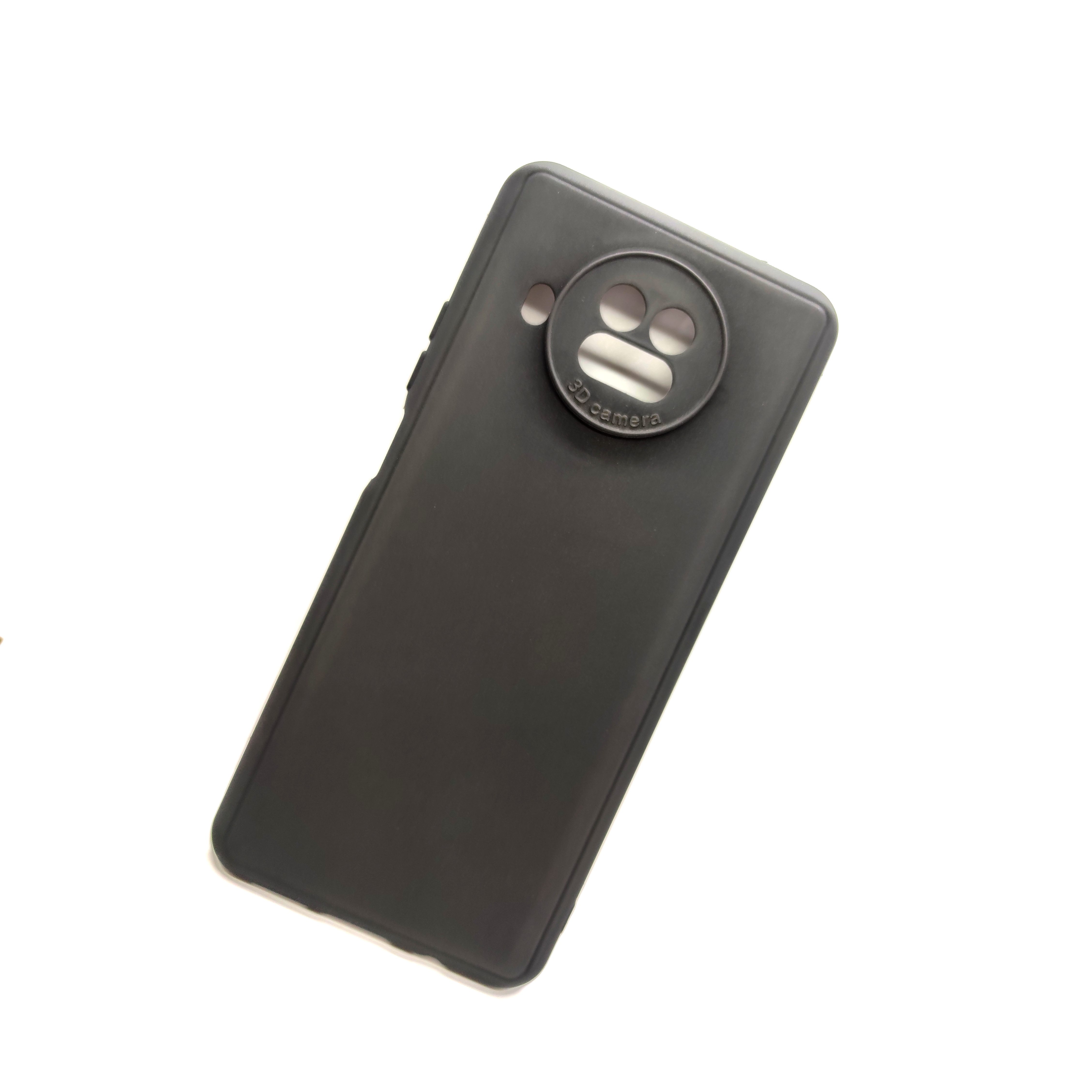 Mi 10i Silicone Camera Protection Case Cover - Black