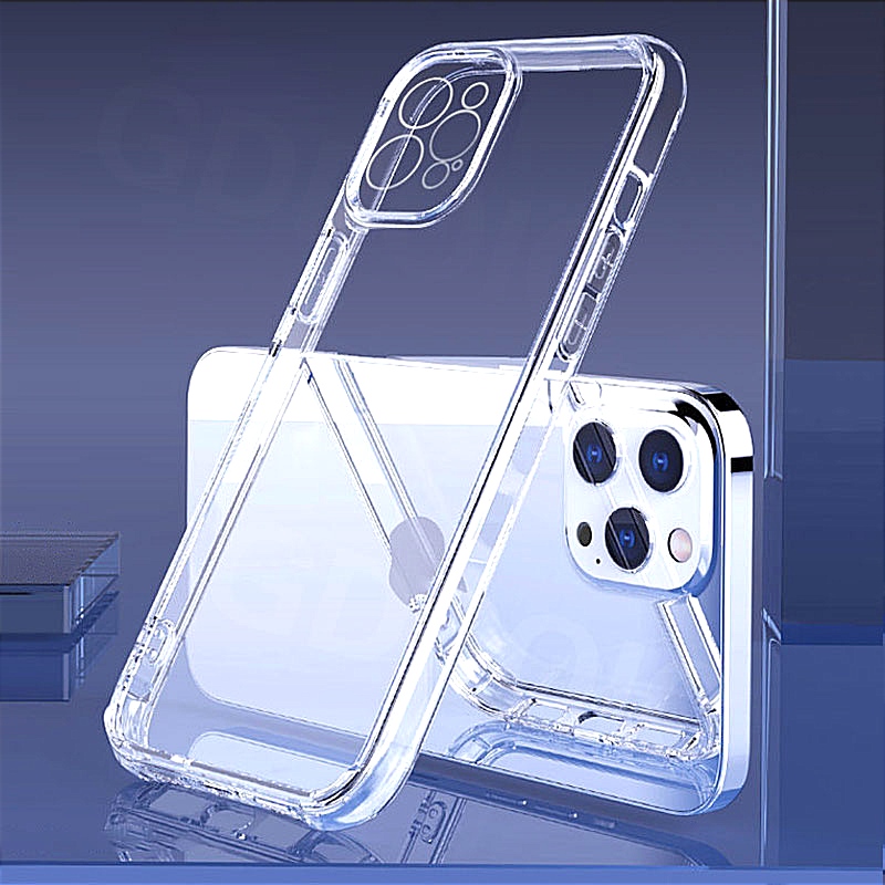 iPhone 11 Pro Max Transparent Silicone TPU Case