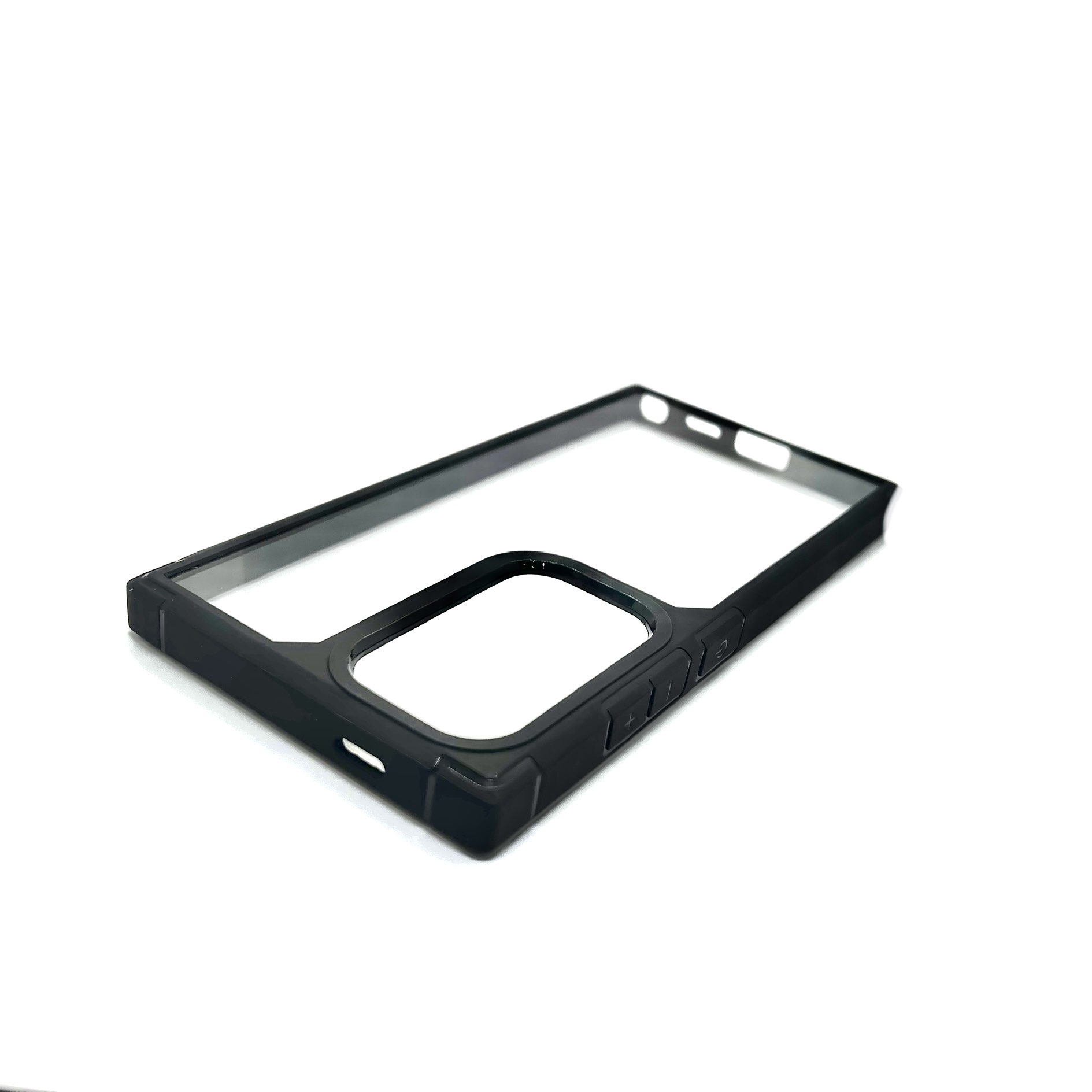 Samsung Galaxy S24 Ultra Air Skin Full Protection Case With Camera Protection Cover - Black  (Other)