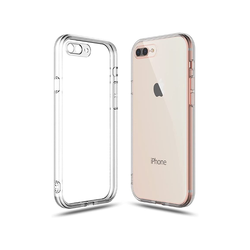 iPhone 7 Plus / 8 Plus Clear Transparent TPU Silicone Case