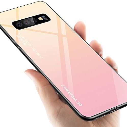 Samsung Galaxy S10 Glass Finish Hard Case Cover