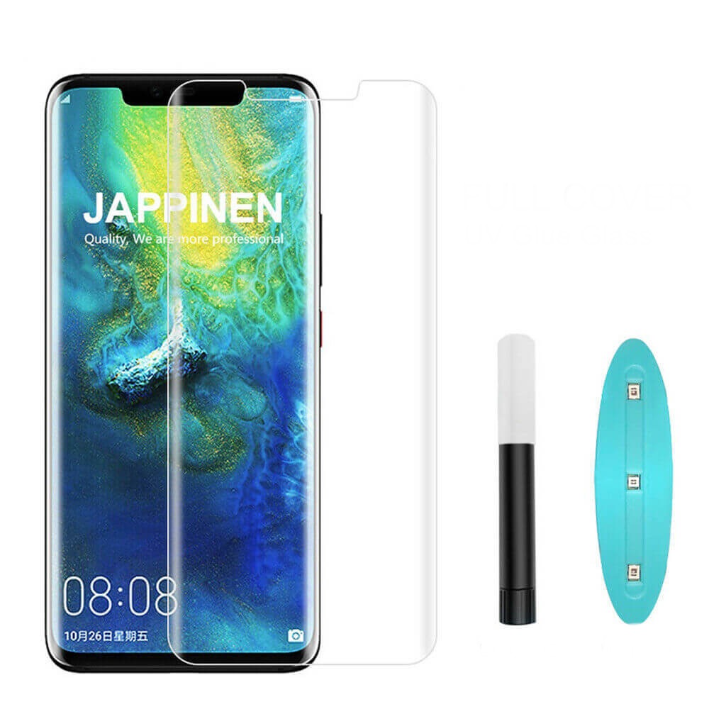Huawei Mate 30 Pro UV Liquid Curved Tempered Glass Protector - Other