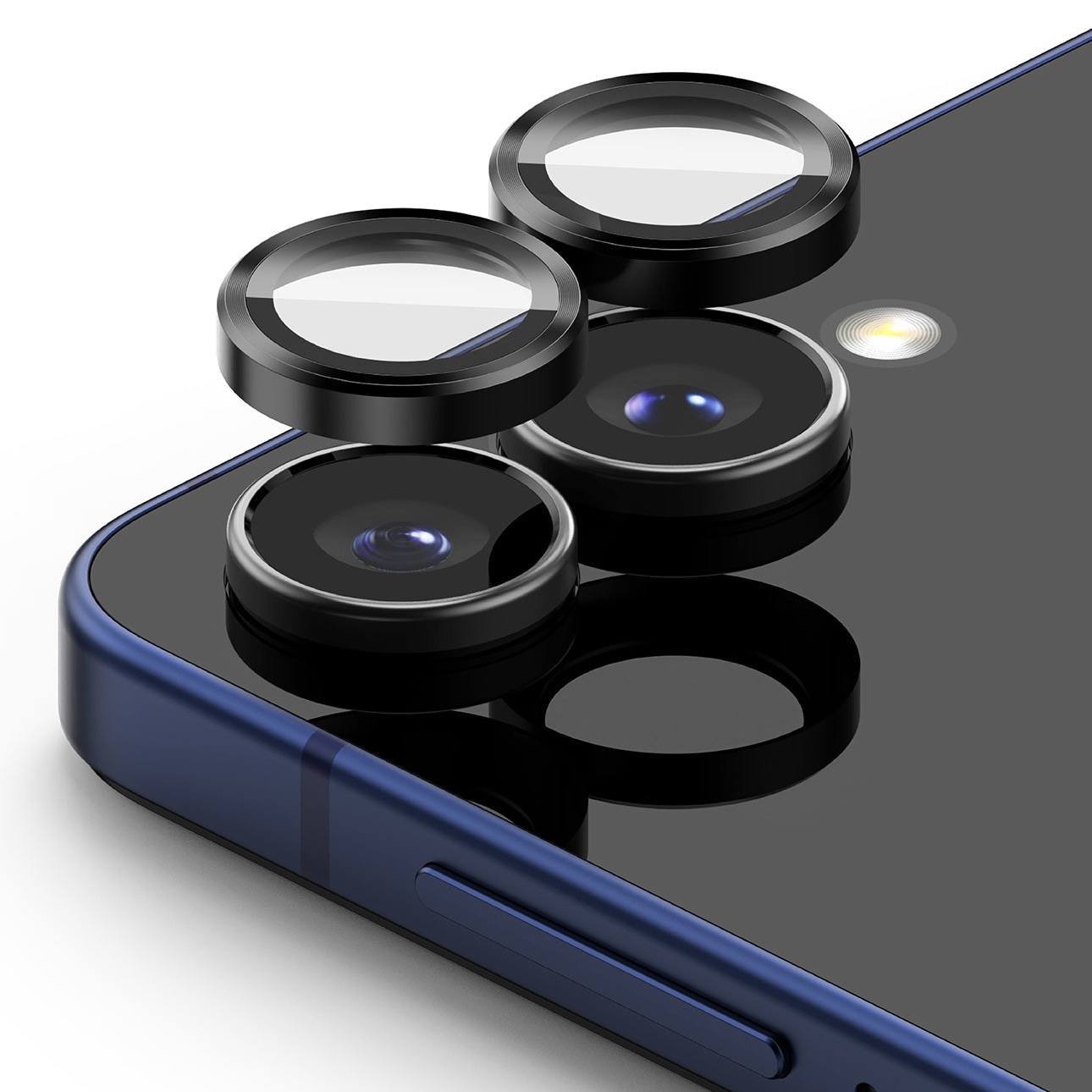 Samsung Galaxy Z Flip 7 Metallic Camera Lens Ring Glass Protector