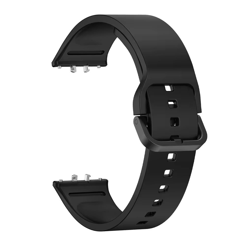 Samsung Galaxy Fit 3 Silicone Strap Band - Black (Freesize)