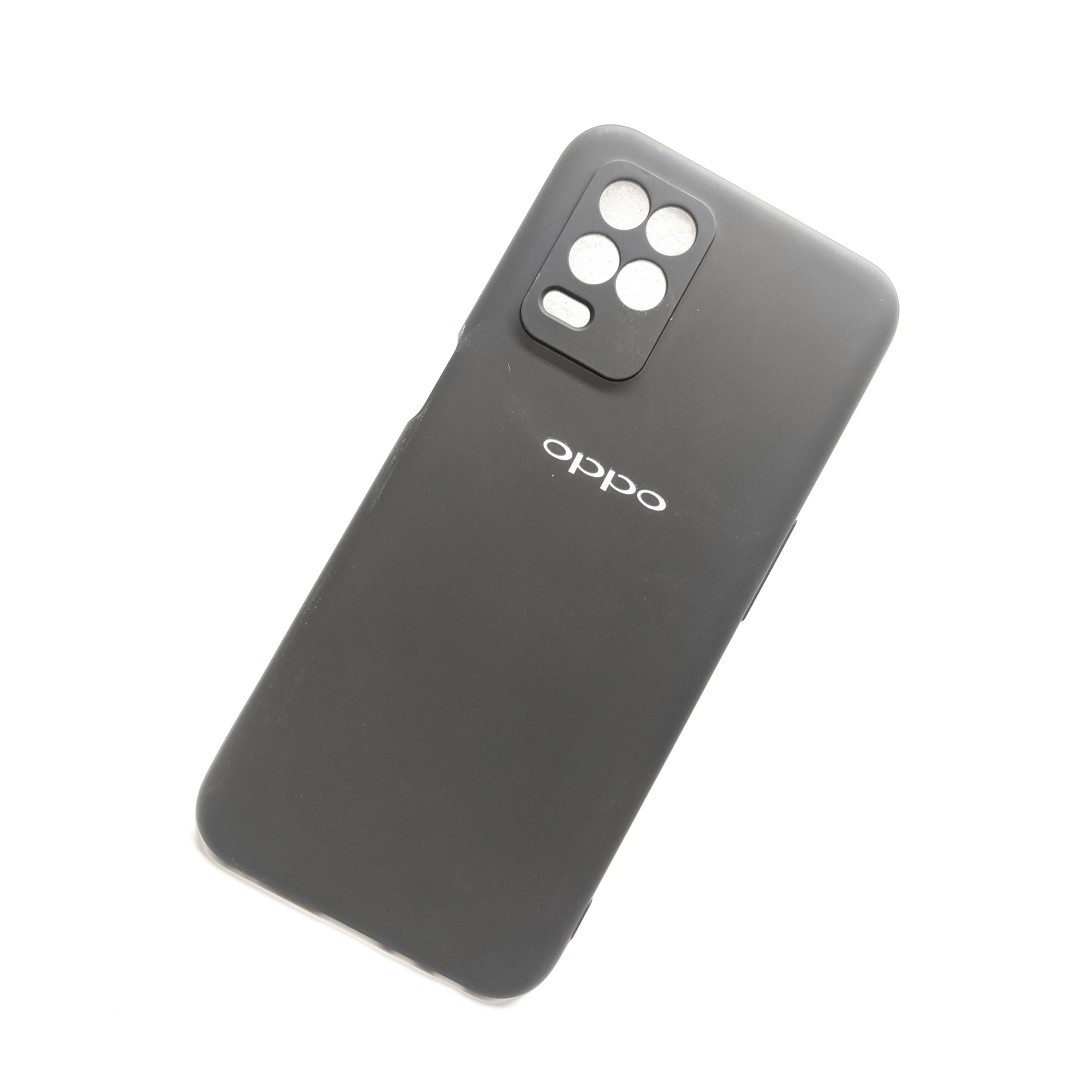 Realme 8 5G Soft Silicone Case With Microfiber Lining - Black