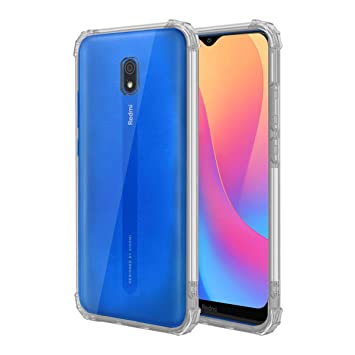 Redmi 8A Clear Transparent TPU Silicone Case 