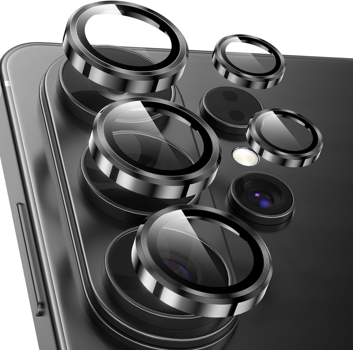Samsung Galaxy S26 Ultra Metallic Camera Lens Ring Glass Protector