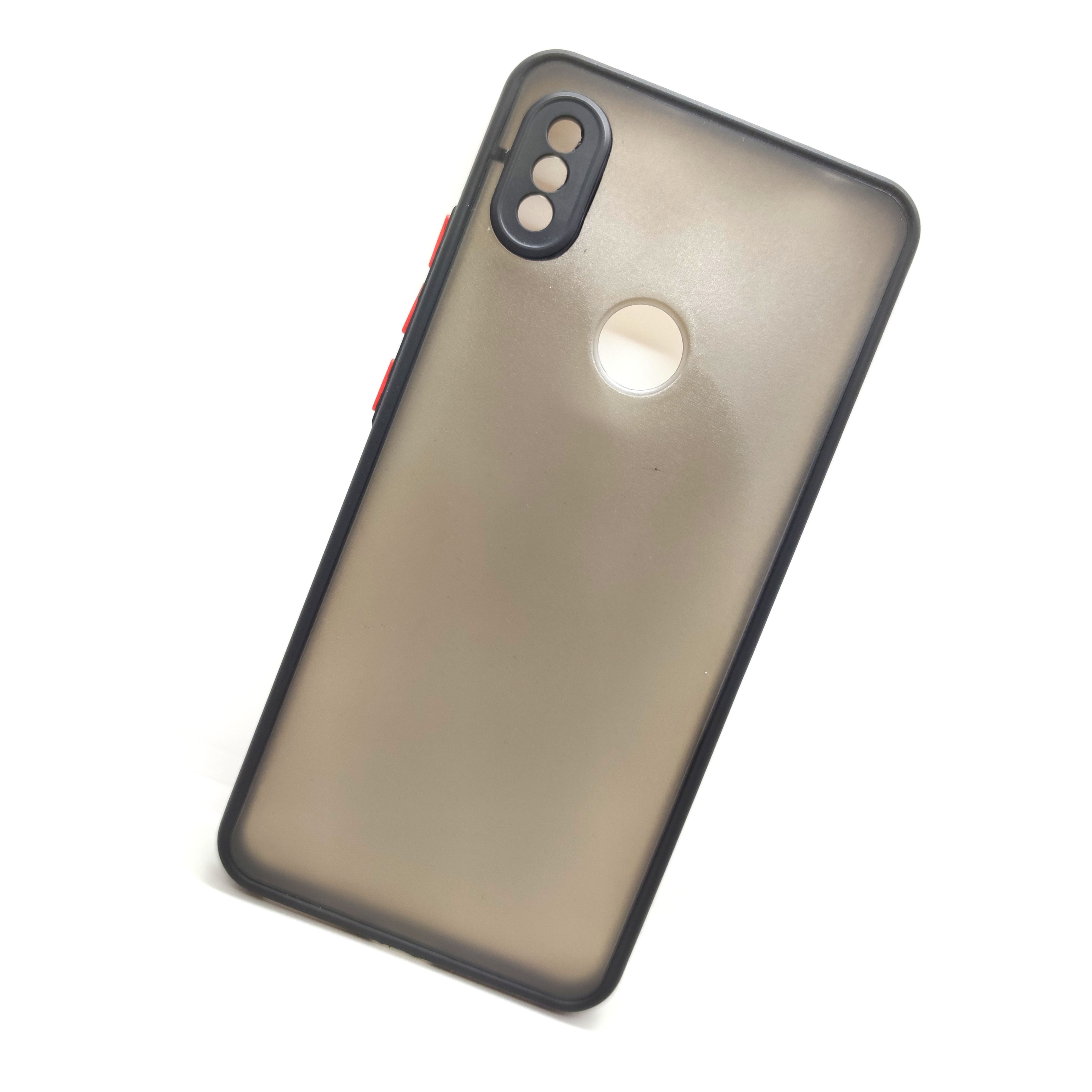 Redmi S2 / Redmi Y2 Camera Protection Matte Semi Hard Case - Black