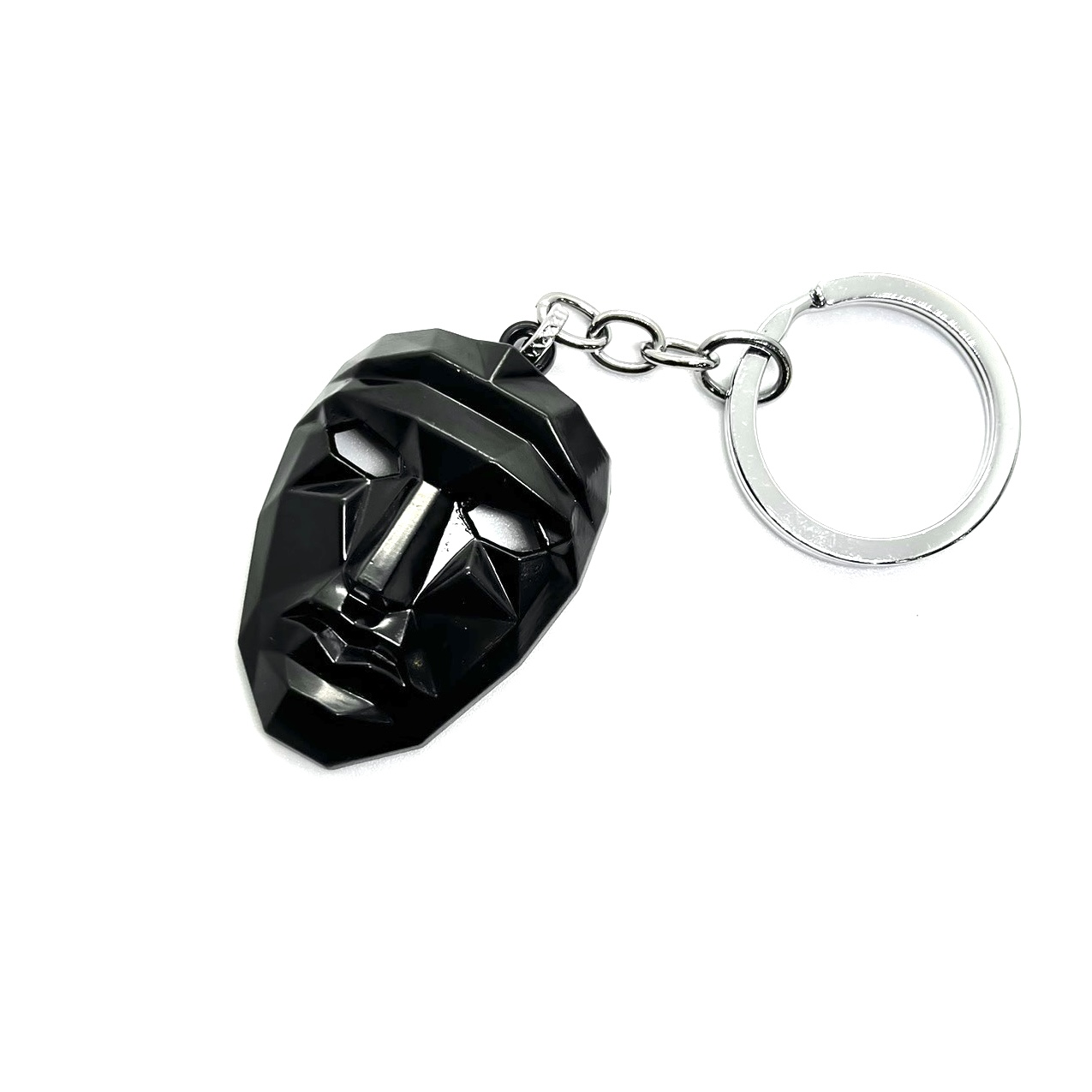 Squid Game Mask Metallic Fancy Keychain