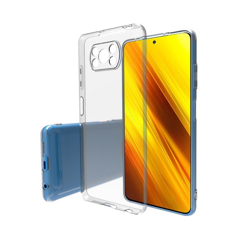 Poco X3 X3 Pro Transparent TPU Silicone Cover