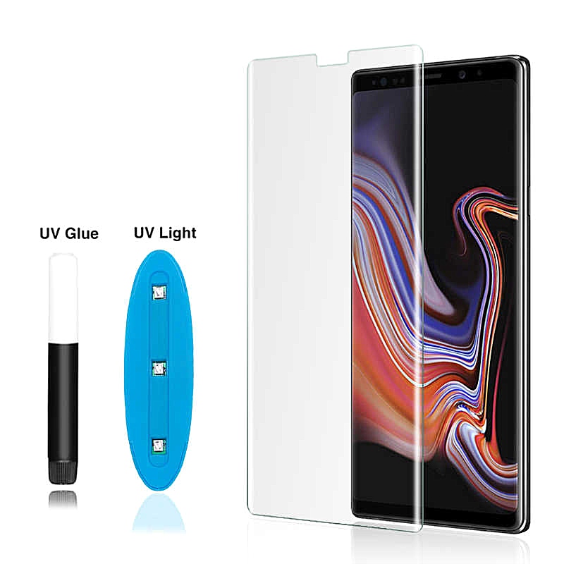 Samsung Note 9 UV  Liquid Curved Tempered Glass
