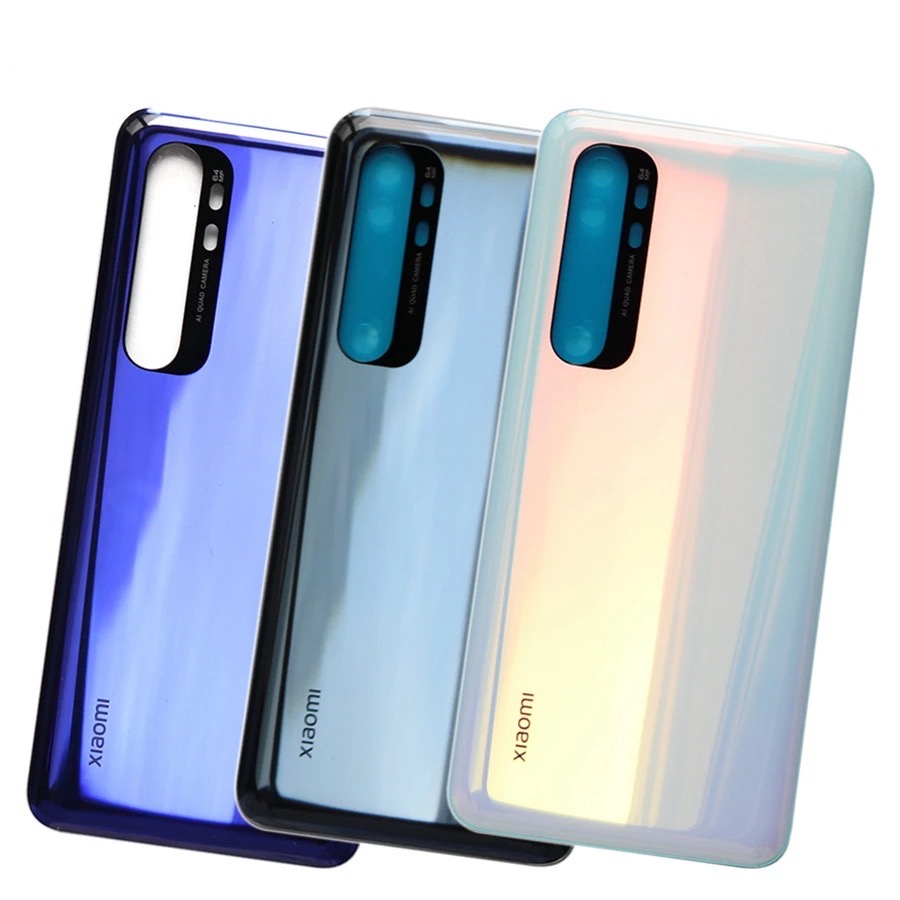 Back Battery Panel Cover For Mi Note 10 Lite - Black (Other)